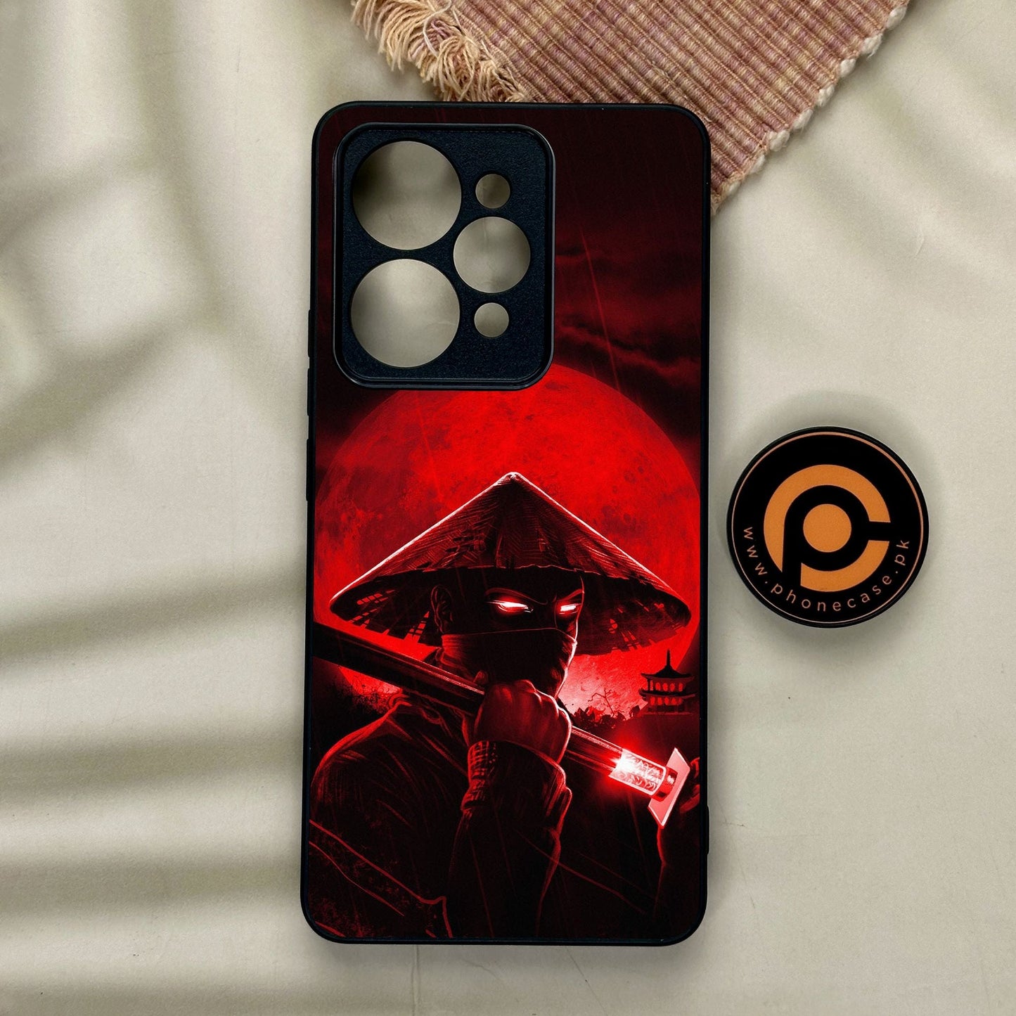 Realme 15 Pro - Ninja Design 2 - Premium Metal Printed Soft Bumper Shock Proof Case