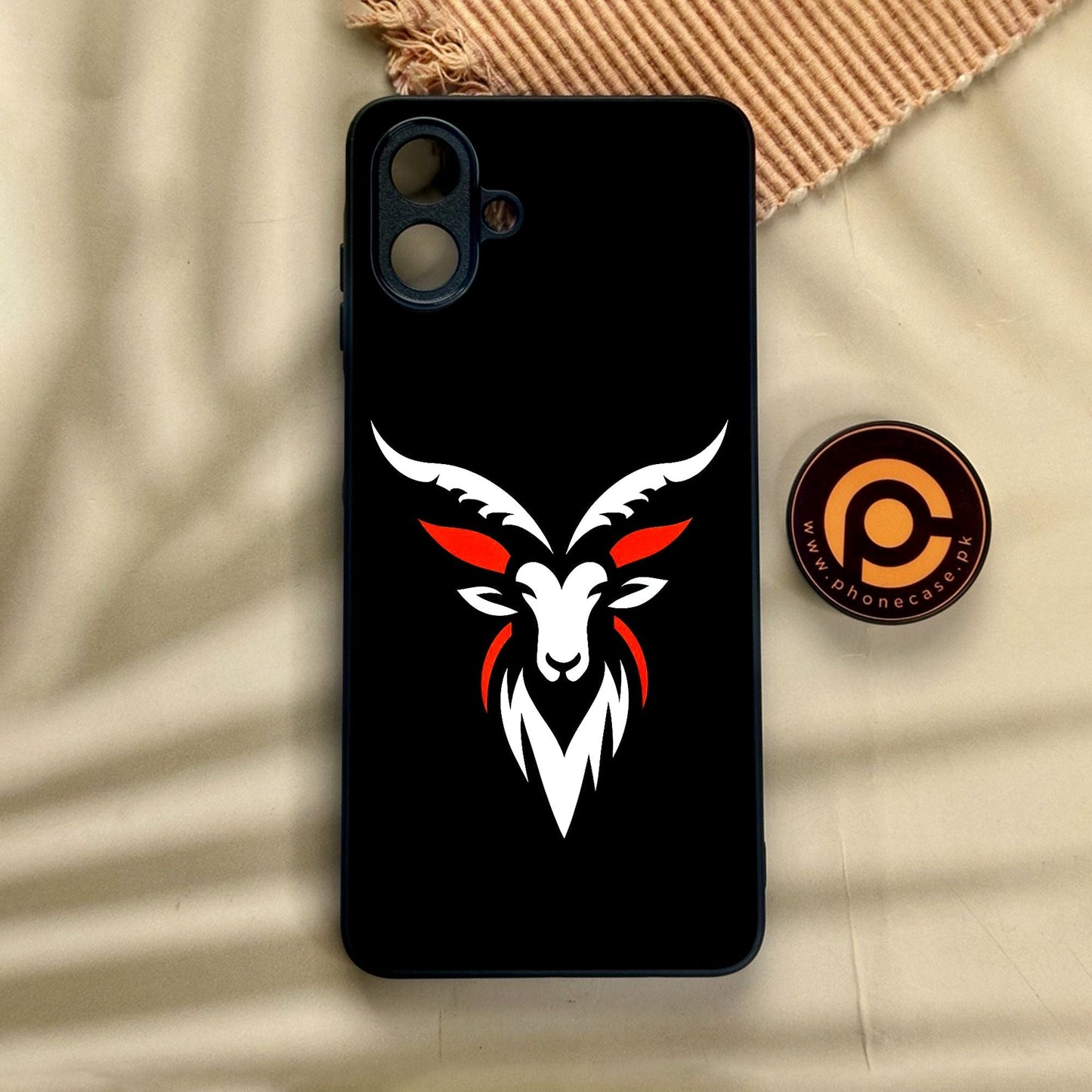 Samsung Galaxy A07 - Minimalistic Design 4 - Premium Metal Printed Soft Bumper Shock Proof Case