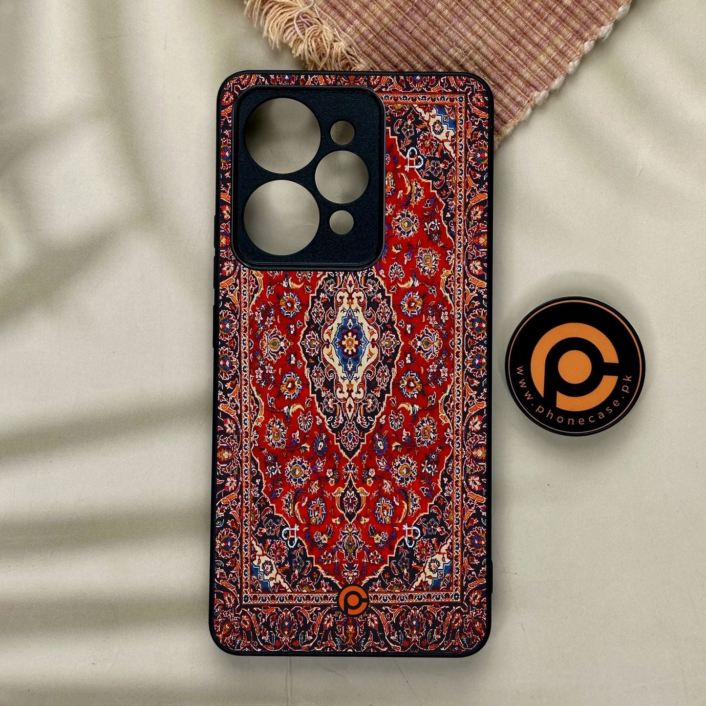 Realme 15 - Persian Rug Design 2 - Premium Metal Printed Soft Bumper Shock Proof Case