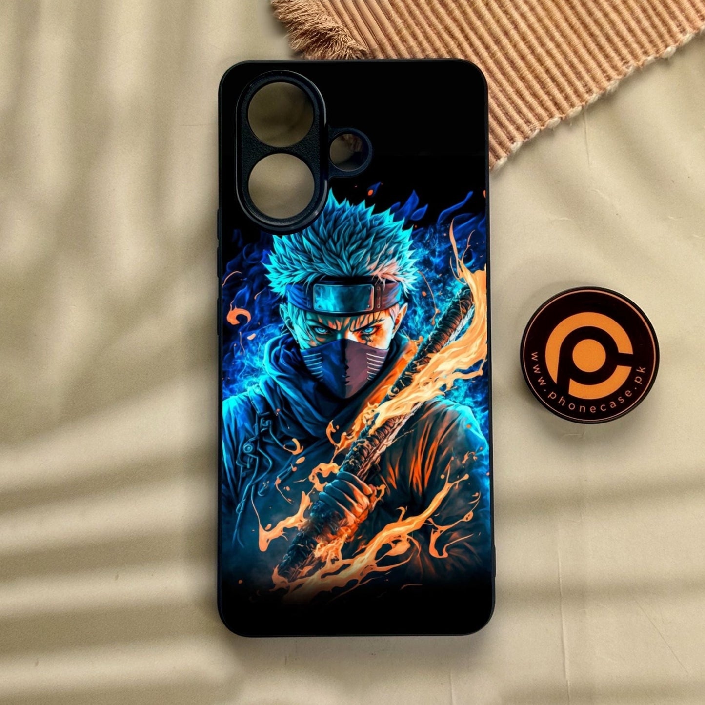 Vivo V60 Lite - Anime 2.0 Design 4 - Premium Metal Printed Soft Bumper Shock Proof Case