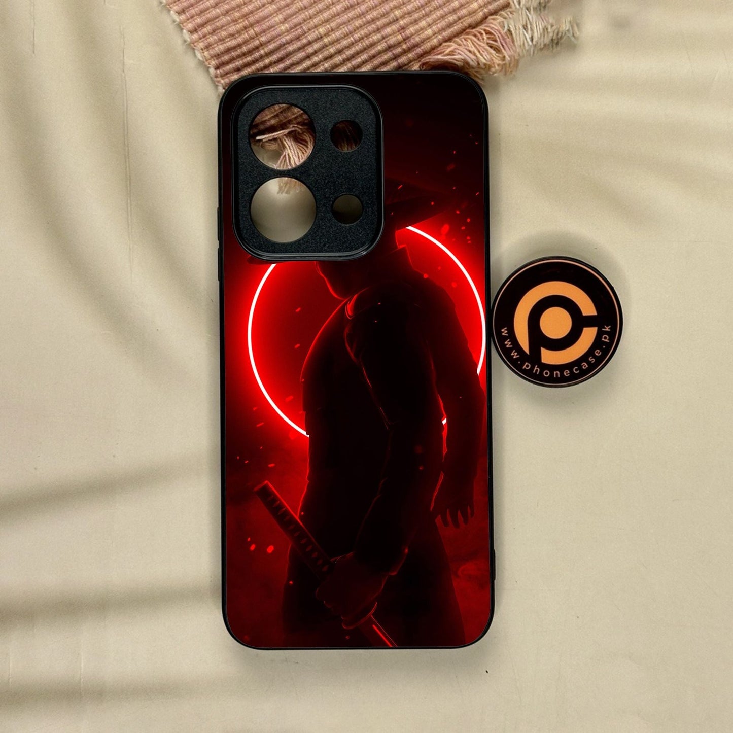 Xiaomi Redmi 15C - Ninja Design 4 - Premium Metal Printed Soft Bumper Shock Proof Case