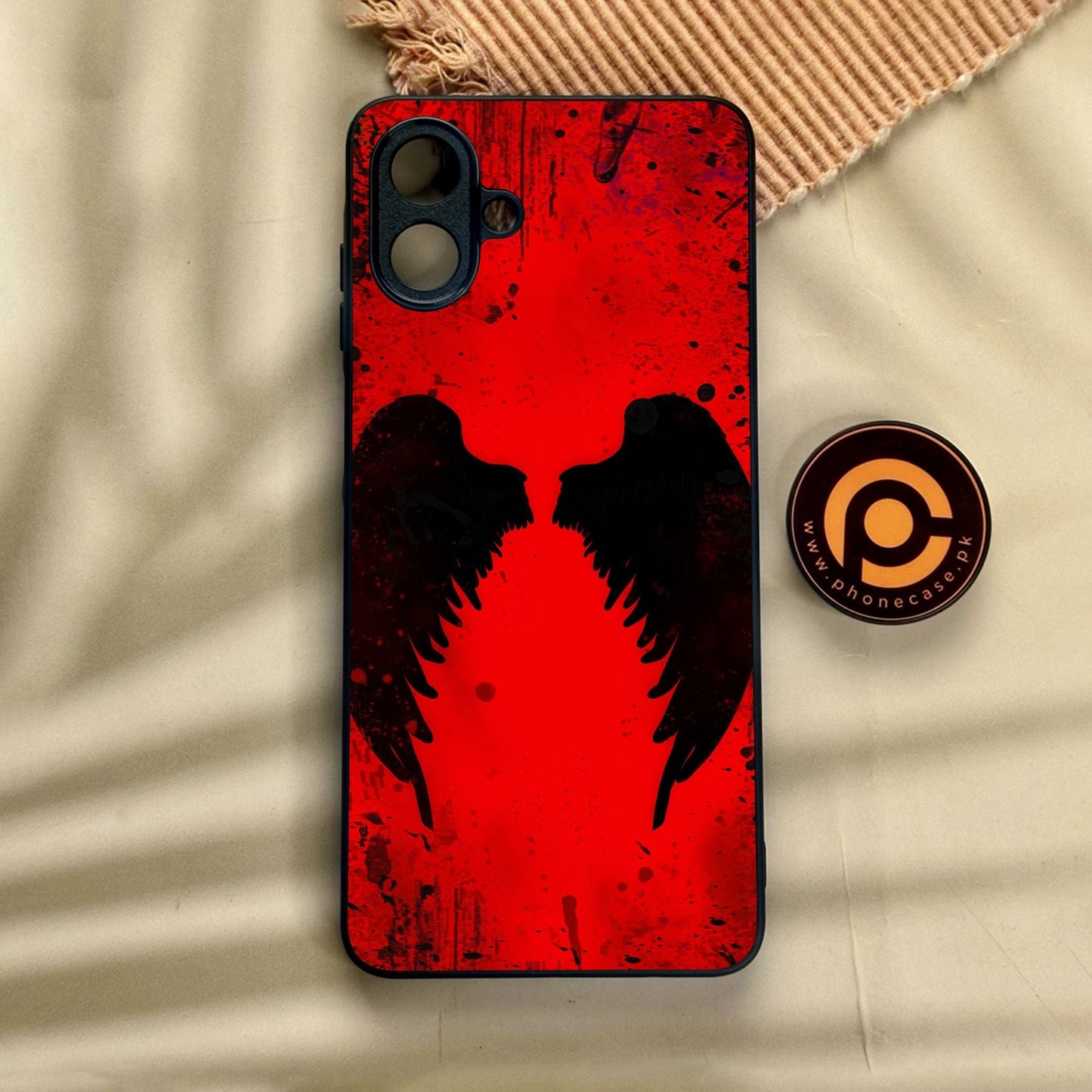 Samsung Galaxy A07 - Angel 2.0 Design 3 - Premium Metal Printed Soft Bumper Shock Proof Case