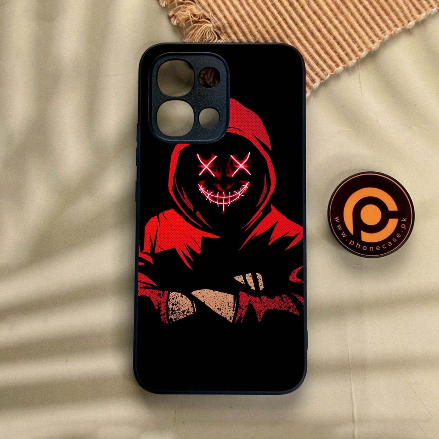 Oppo A6 Pro - Anonymous 2.0 Design 5 - Premium Metal Printed Soft Bumper Shock Proof Case