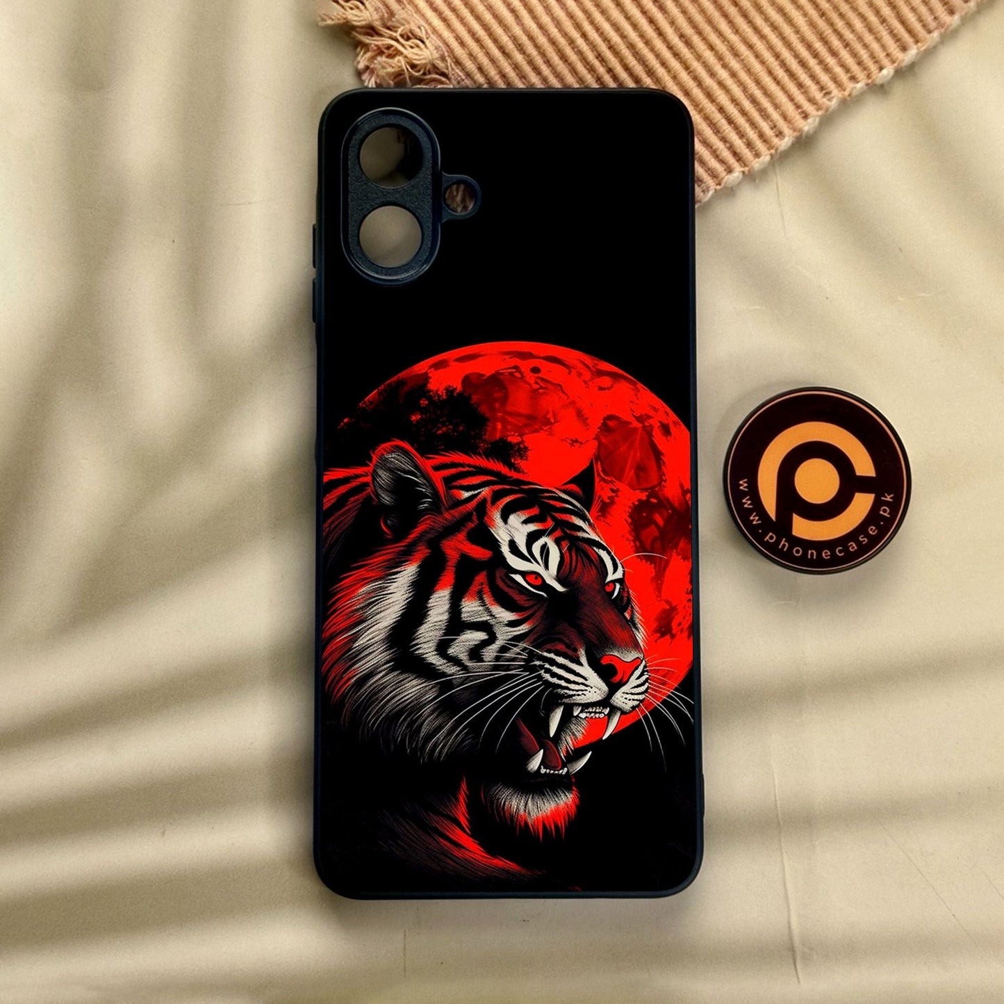 Samsung Galaxy A07 - Tiger 2.0 Design 8 - Premium Metal Printed Soft Bumper Shock Proof Case