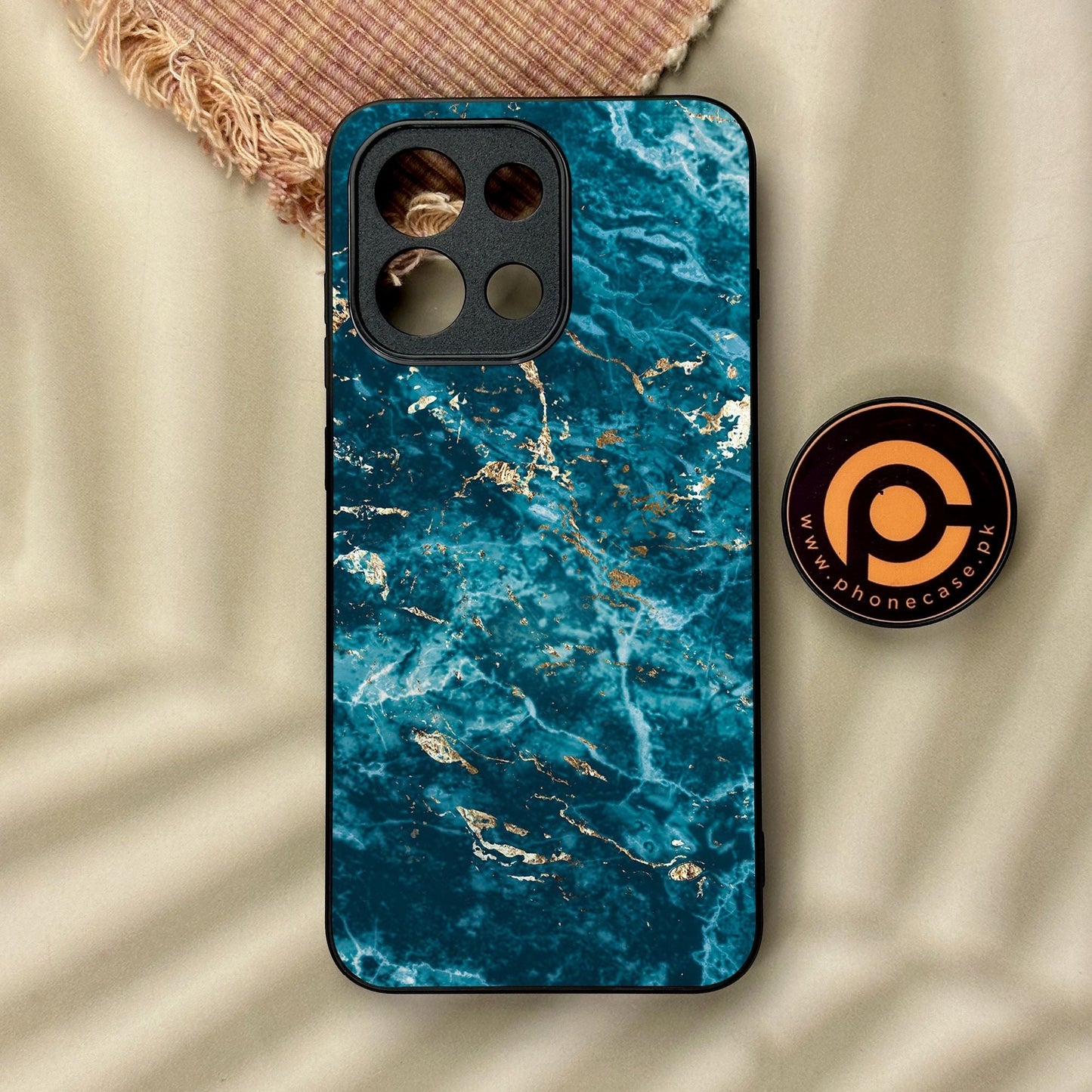 OnePlus 13T - Blue 2.0 Design 8 - Premium Metal Printed Soft Bumper Shock Proof Case