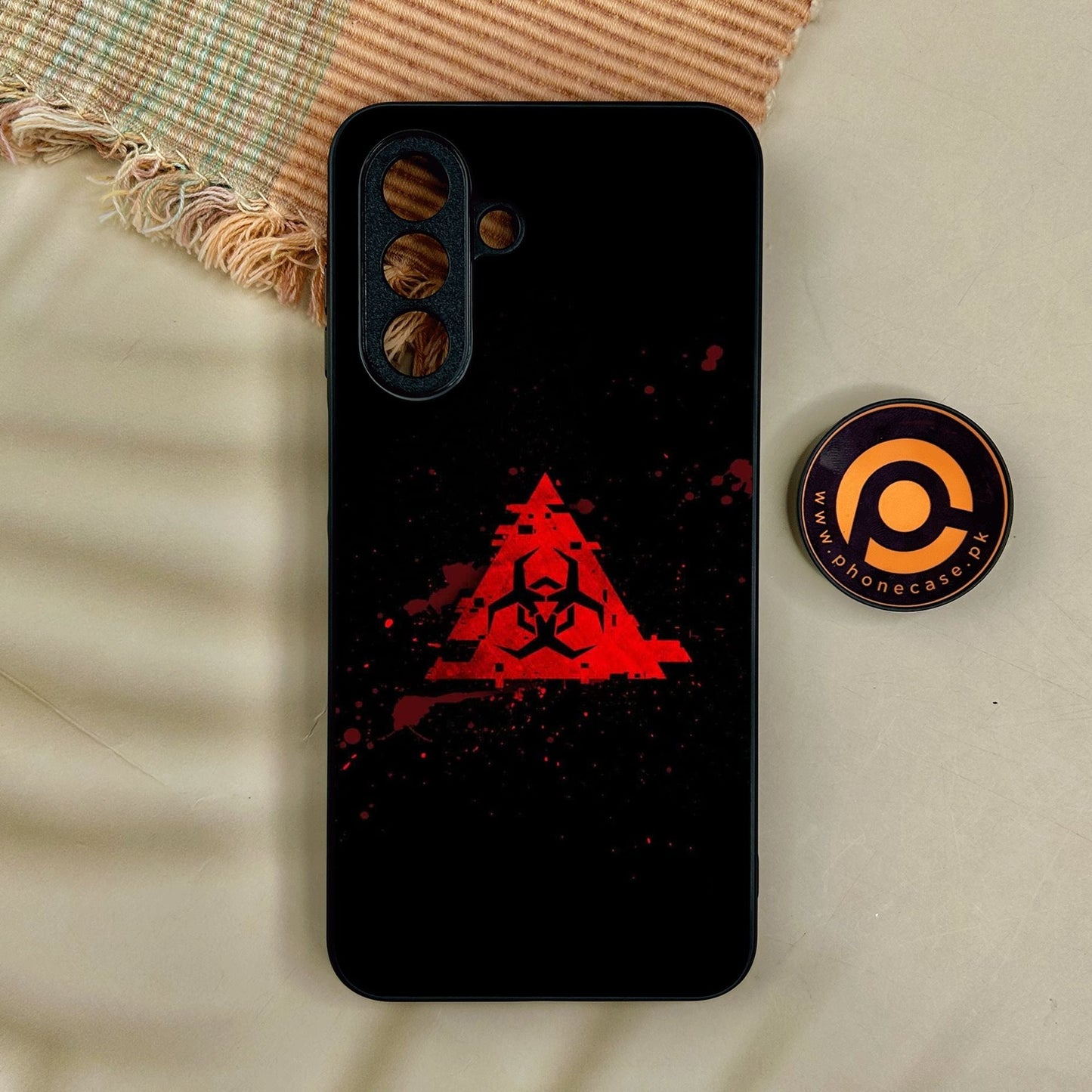 Samsung Galaxy A17 - Biohazard Design 4 - Premium Metal Printed Soft Bumper Shock Proof Case