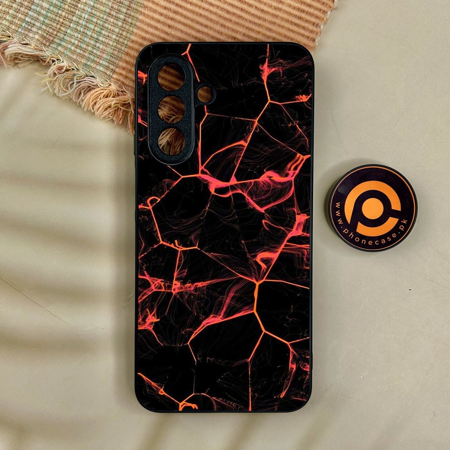 Samsung Galaxy A17 - Black Marble Design 8 - Premium Metal Printed Soft Bumper Shock Proof Case