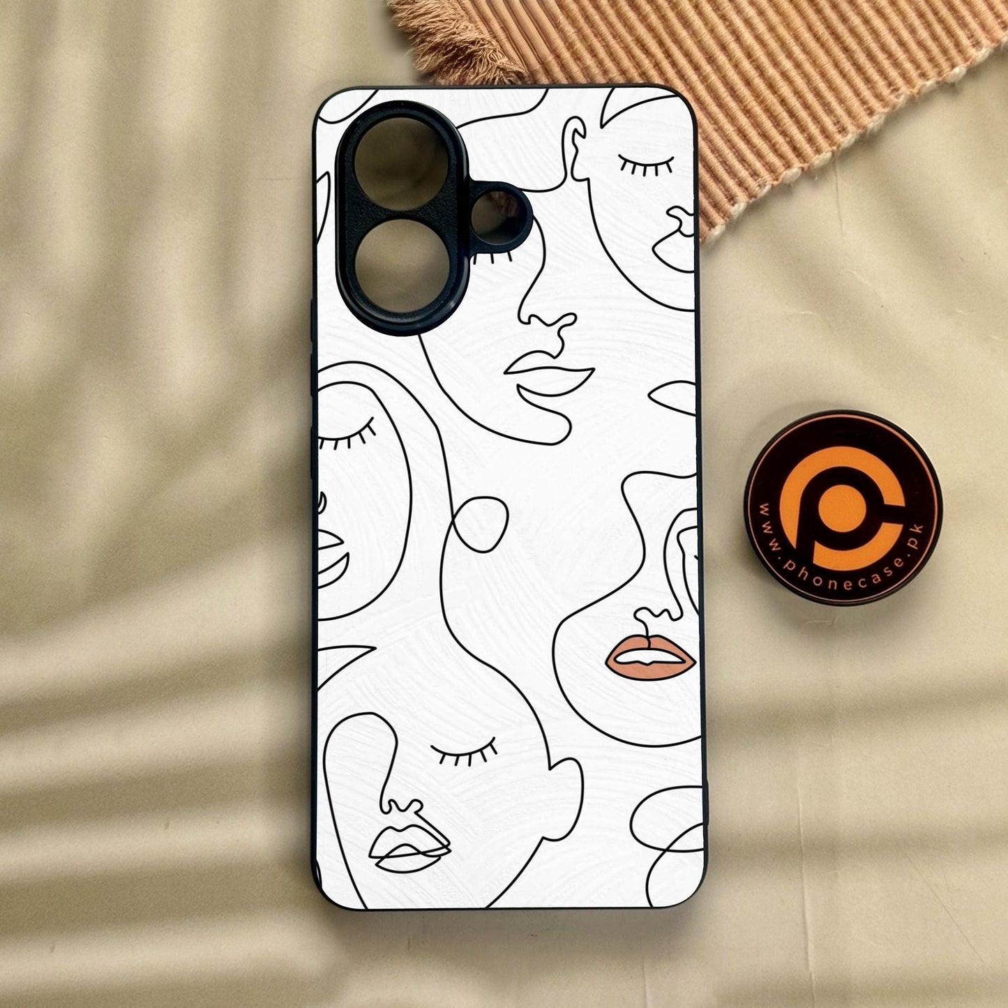 Vivo V60 Lite - Girls Design 1 - Premium Metal Printed Soft Bumper Shock Proof Case