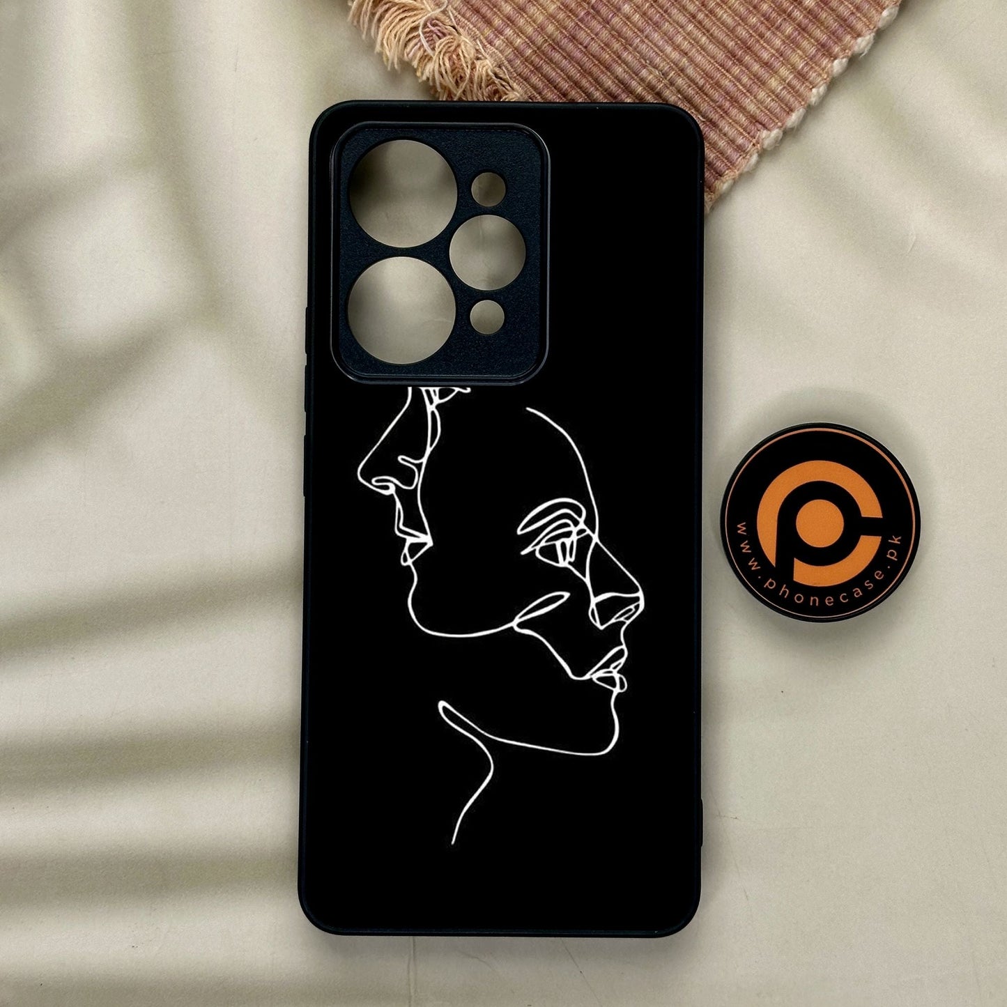 Realme 15 - Girls Design 5 - Premium Metal Printed Soft Bumper Shock Proof Case