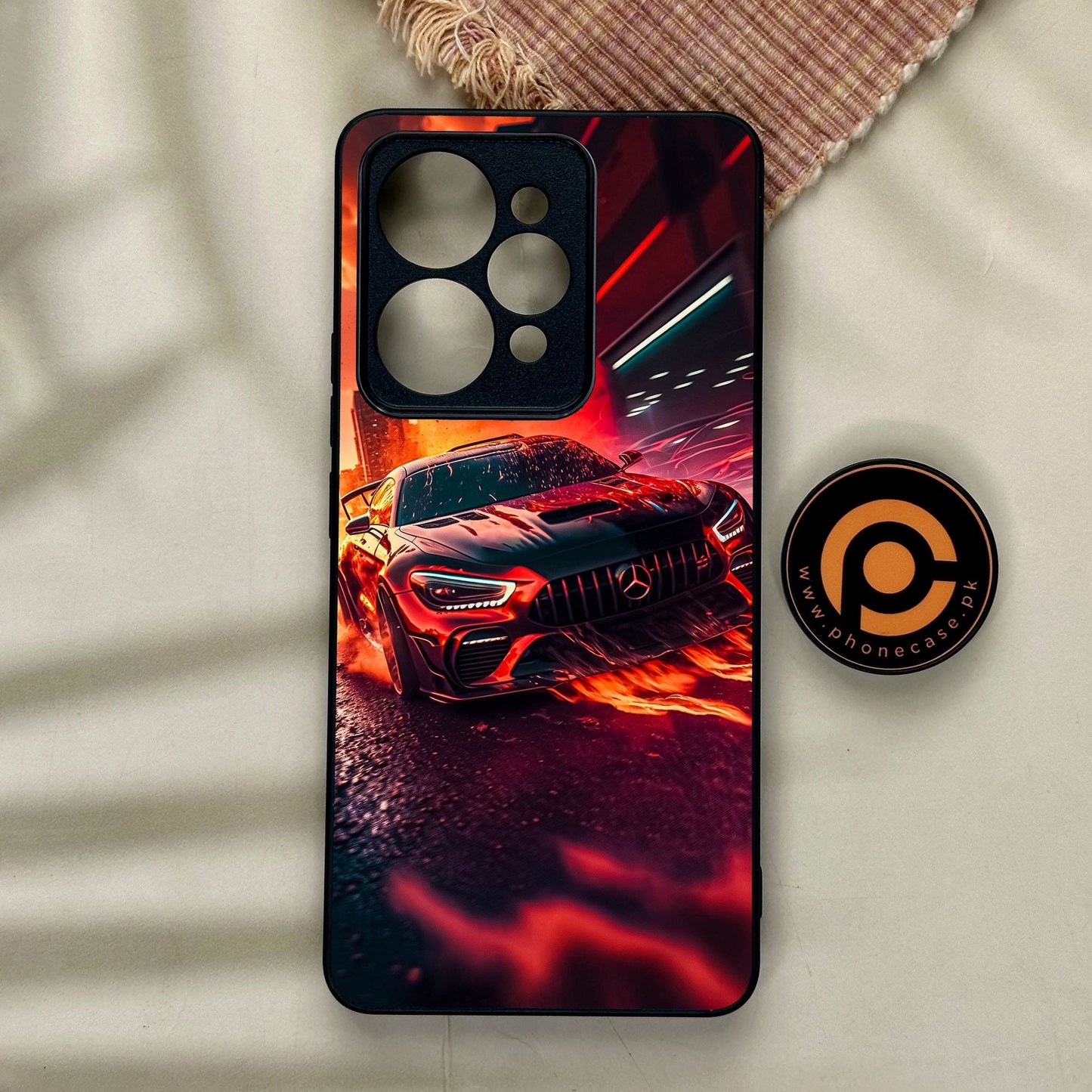 Realme 15 - Racing Series 2.0 Design 8 - Premium Metal Printed Soft Bumper Shock Proof Case