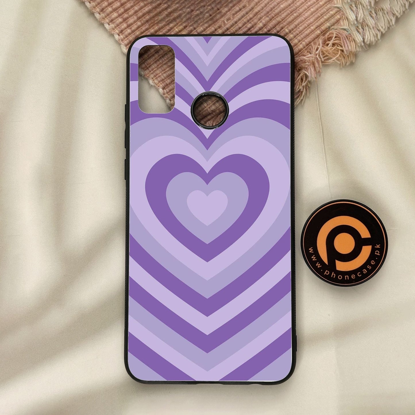 Honor 9X Lite - Heartbeat Design 8 - Premium Metal Printed Soft Bumper Shock Proof Case