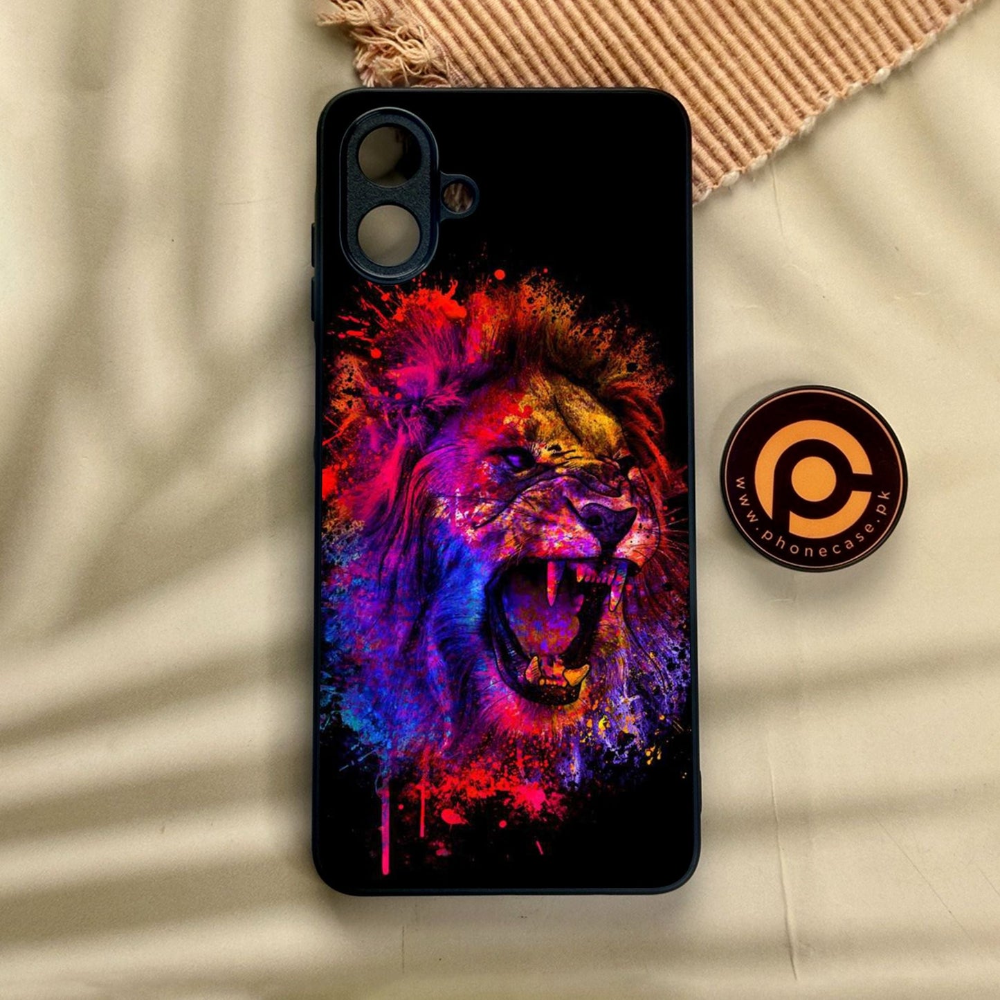 Samsung Galaxy A07 - Tiger 2.0 Design 5 - Premium Metal Printed Soft Bumper Shock Proof Case