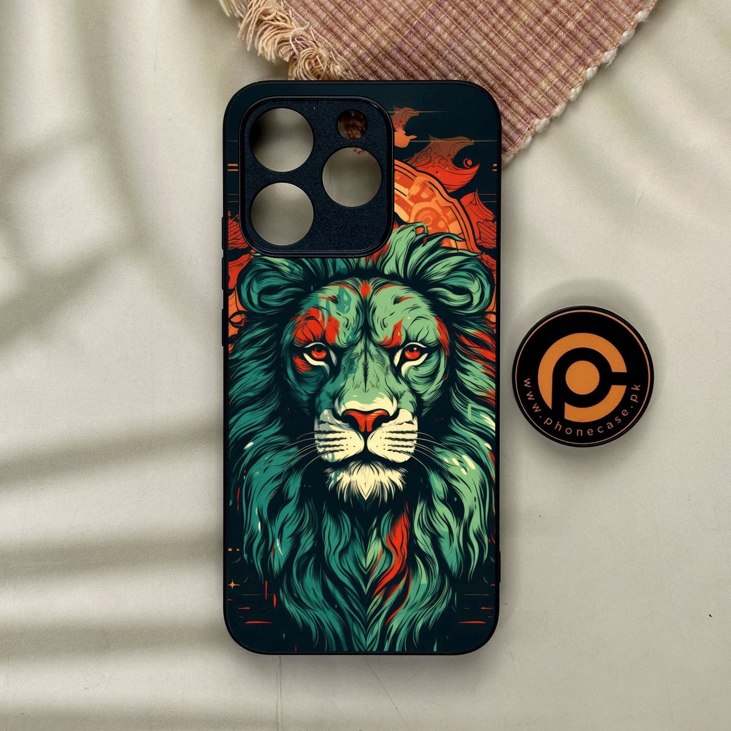 Realme 15T - Tiger 2.0 Design 2 - Premium Metal Printed Soft Bumper Shock Proof Case