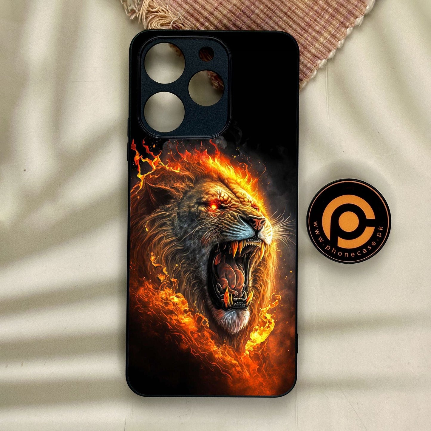 Realme Note 70 - Tiger 2.0 Design 4 - Premium Metal Printed Soft Bumper Shock Proof Case
