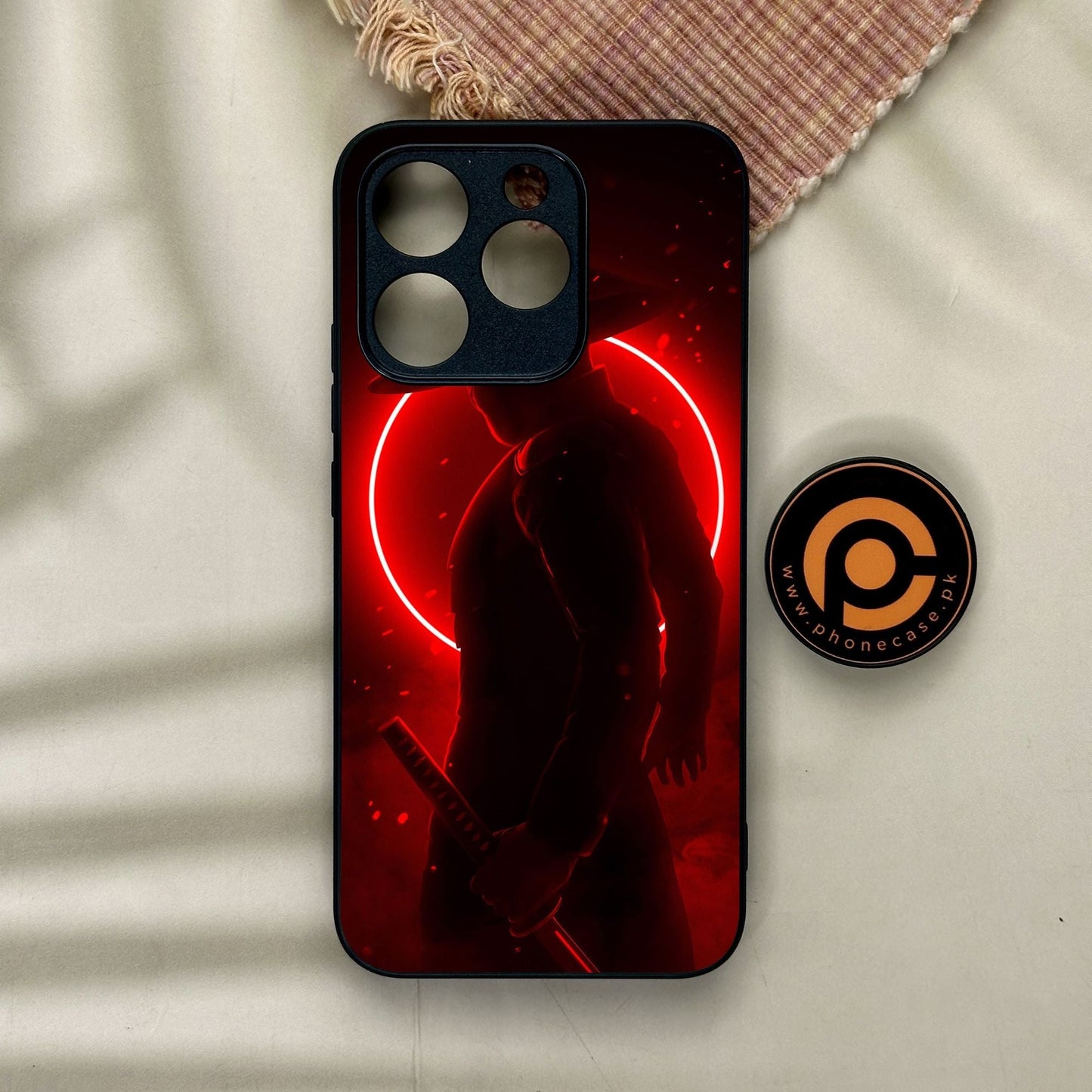 Realme 15T - Ninja Design 4 - Premium Metal Printed Soft Bumper Shock Proof Case