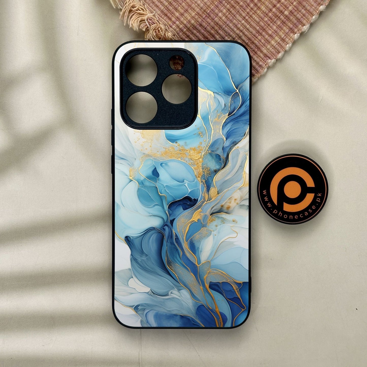 Realme 15T - Liquid Design 1 - Premium Metal Printed Soft Bumper Shock Proof Case