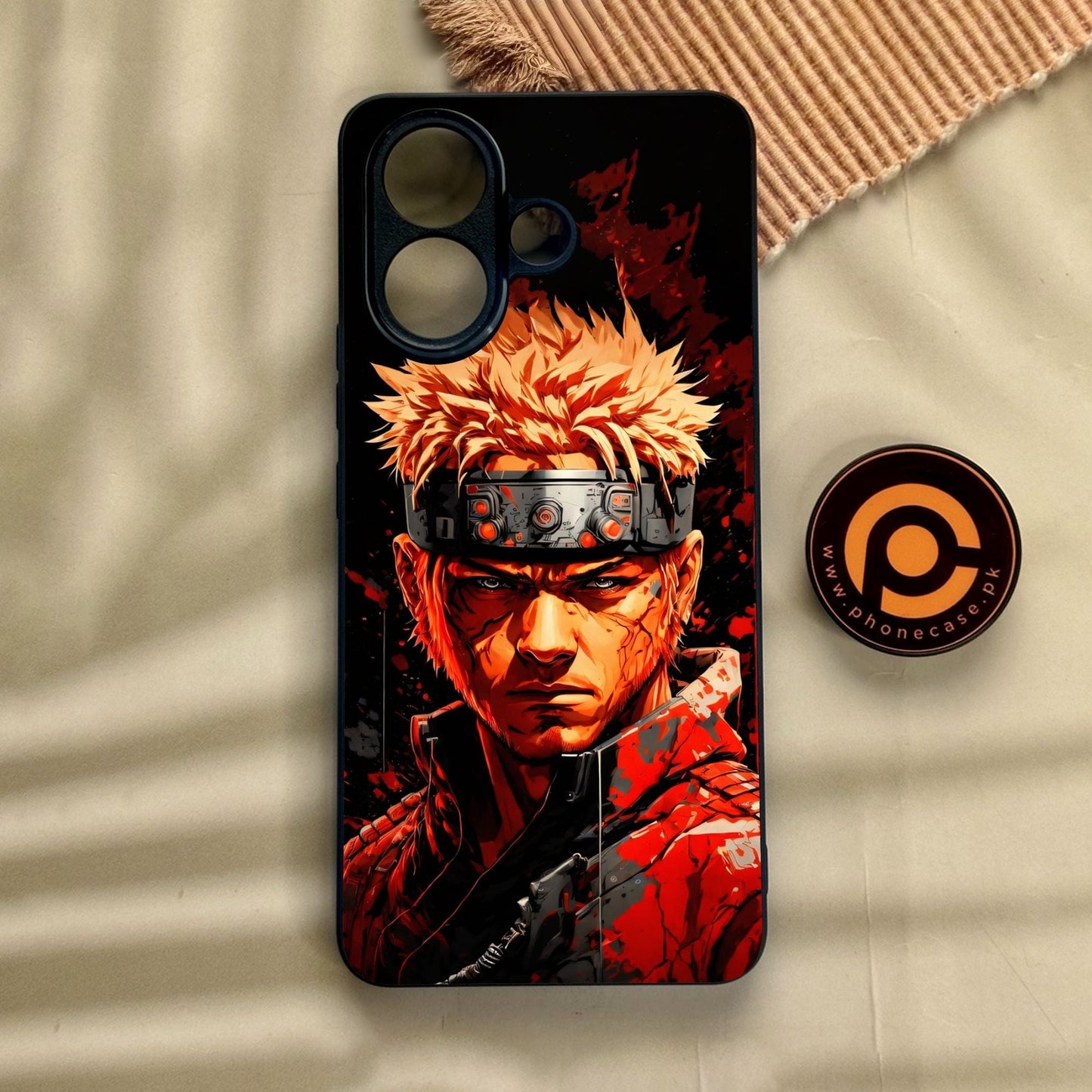 Vivo V60 Lite - Anime 2.0 Design 5 - Premium Metal Printed Soft Bumper Shock Proof Case