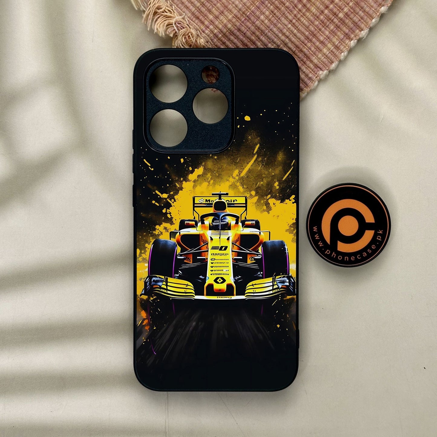 Realme 15T - Formula 1 Design 5 - Premium Metal Printed Soft Bumper Shock Proof Case