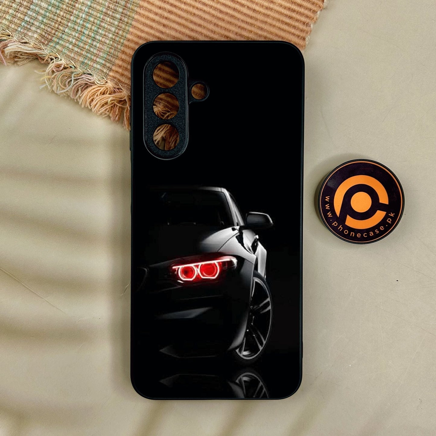 Samsung Galaxy A17 - Black Art Design 6 - Premium Metal Printed Soft Bumper Shock Proof Case