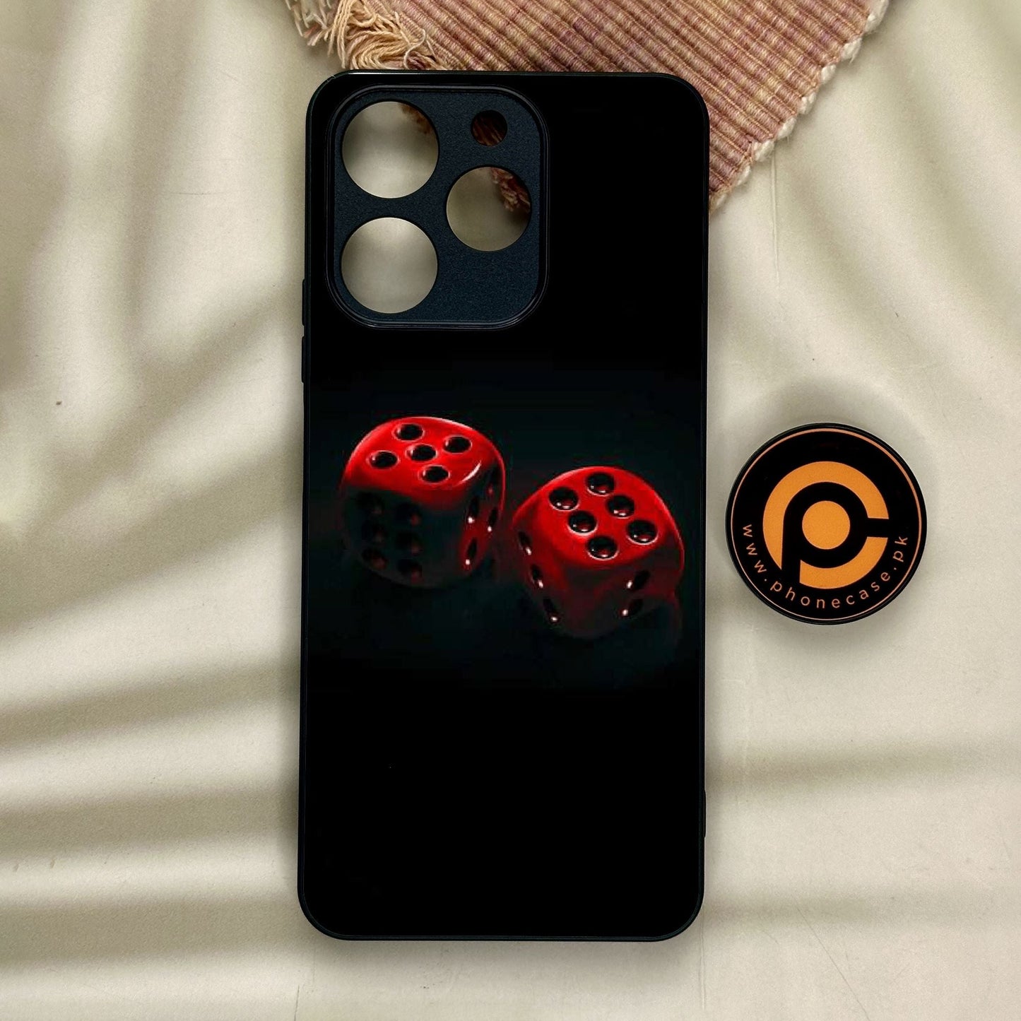 Realme Note 70 - Black Art Design 3 - Premium Metal Printed Soft Bumper Shock Proof Case