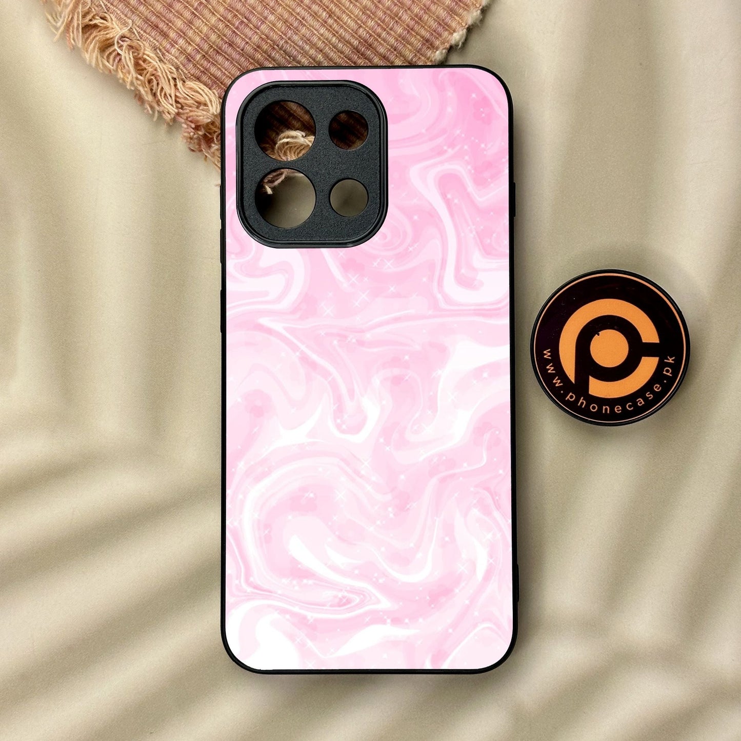 OnePlus 13T - Pink Design 9 - Premium Metal Printed Soft Bumper Shock Proof Case