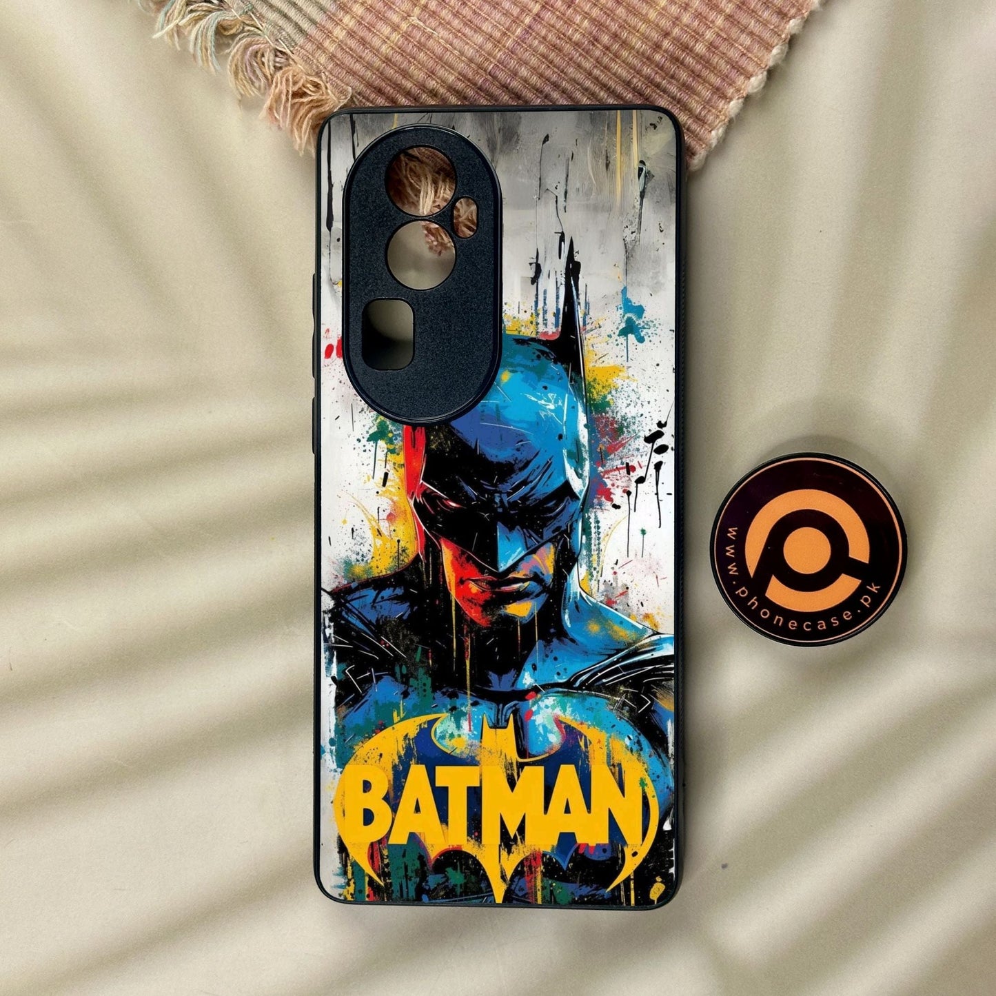 Oppo Reno 10 Pro Plus - Vivid Justice - Premium Metal Printed Soft Bumper Shock Proof Case