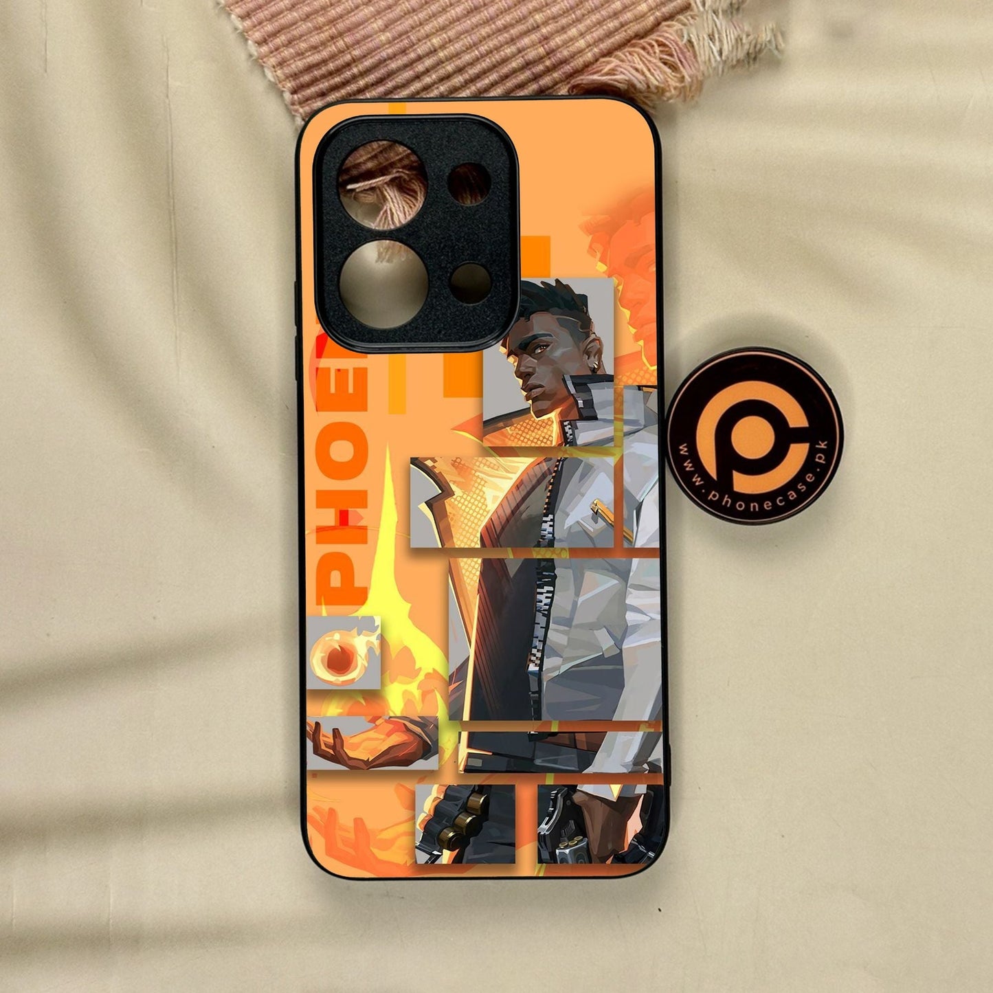 Xiaomi Redmi 15C - Battle-Ready Design 9 - Premium Metal Printed Soft Bumper Shock Proof Case