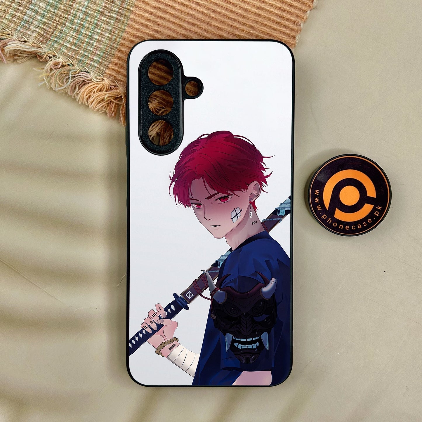 Samsung Galaxy A17 - Anime Series Design 8 - Premium Metal Printed Soft Bumper Shock Proof Case