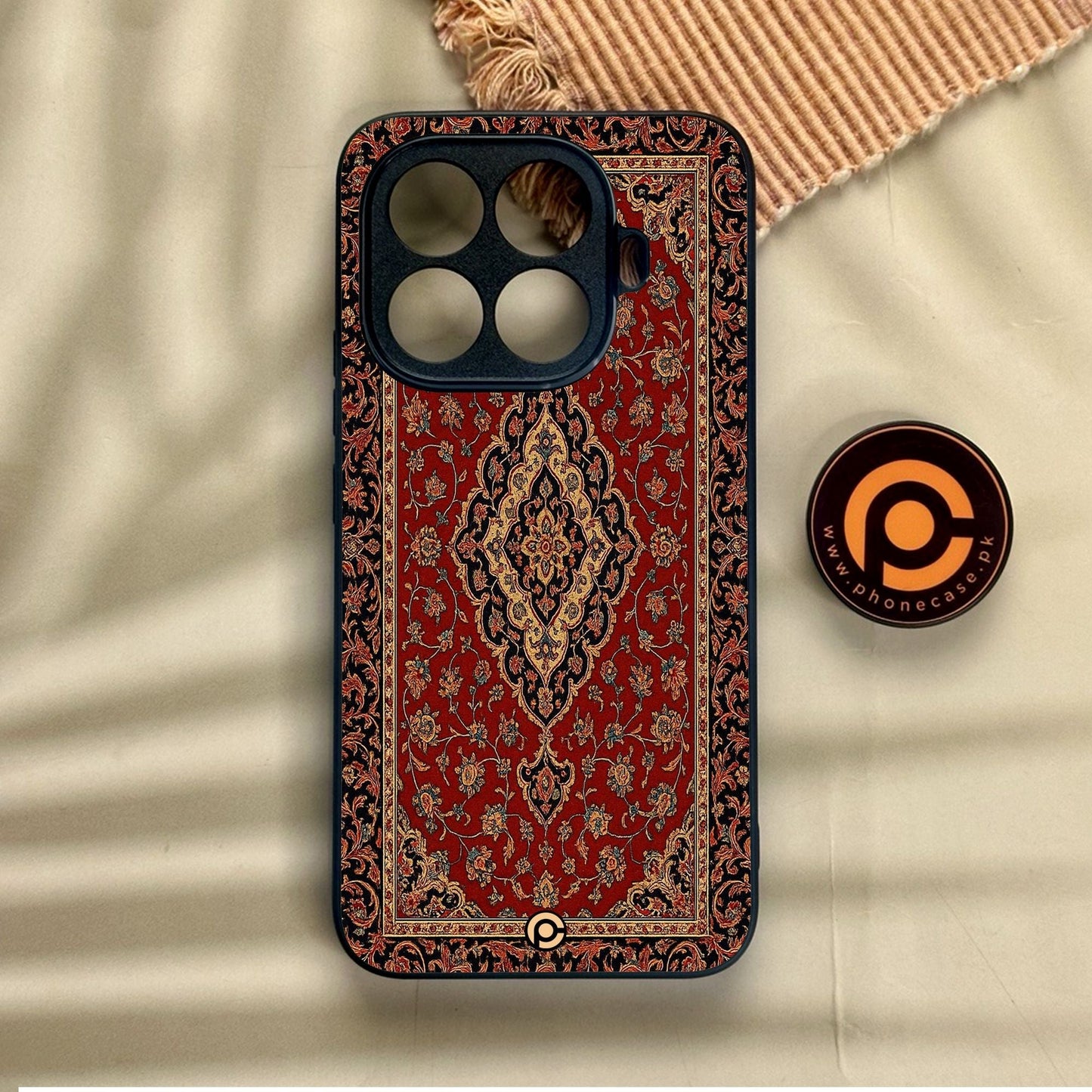 Xiaomi 15T Pro - Persian Rug Design 1 - Premium Metal Printed Soft Bumper Shock Proof Case