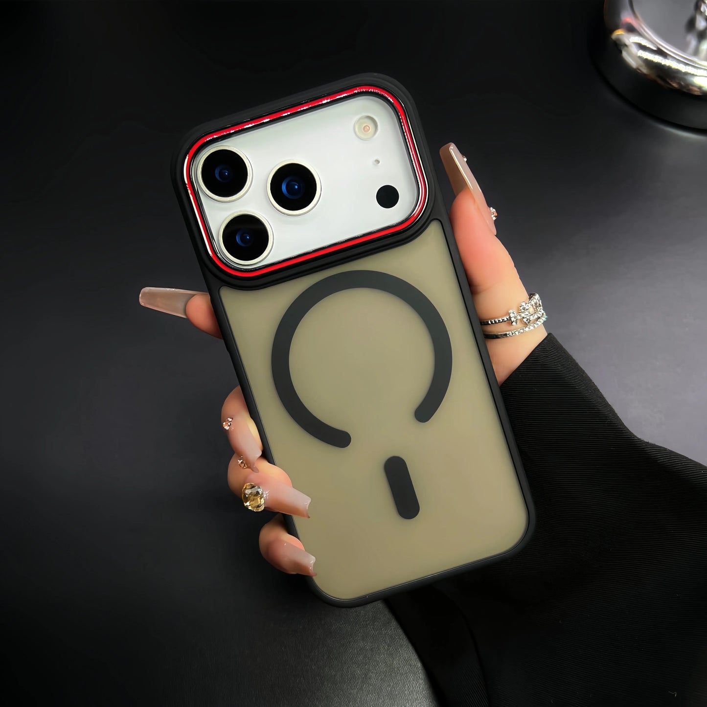 iPhone 17 Pro Max - Premium Matt Feel ShockProof MagSafe Case