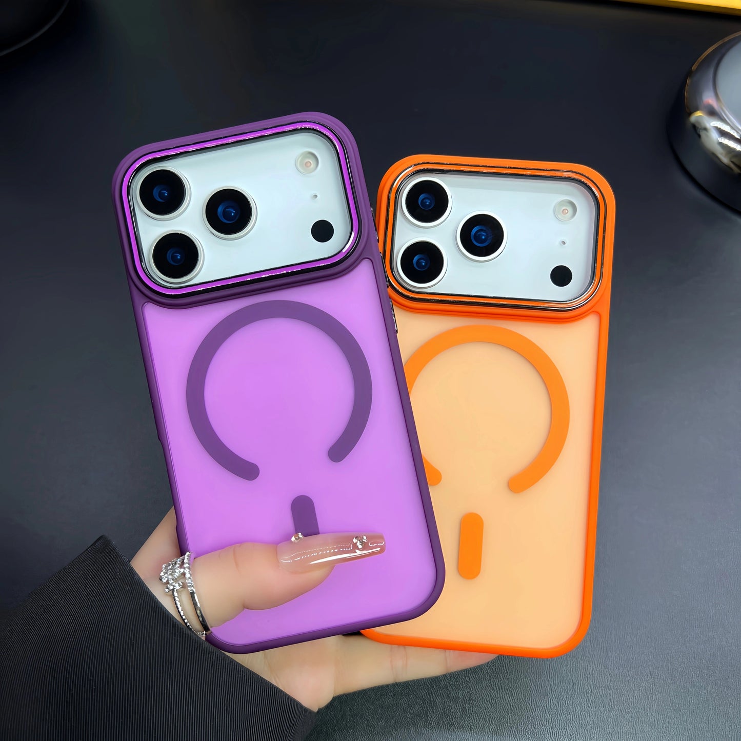 iPhone 17 Pro Max - Premium Matt Feel ShockProof MagSafe Case