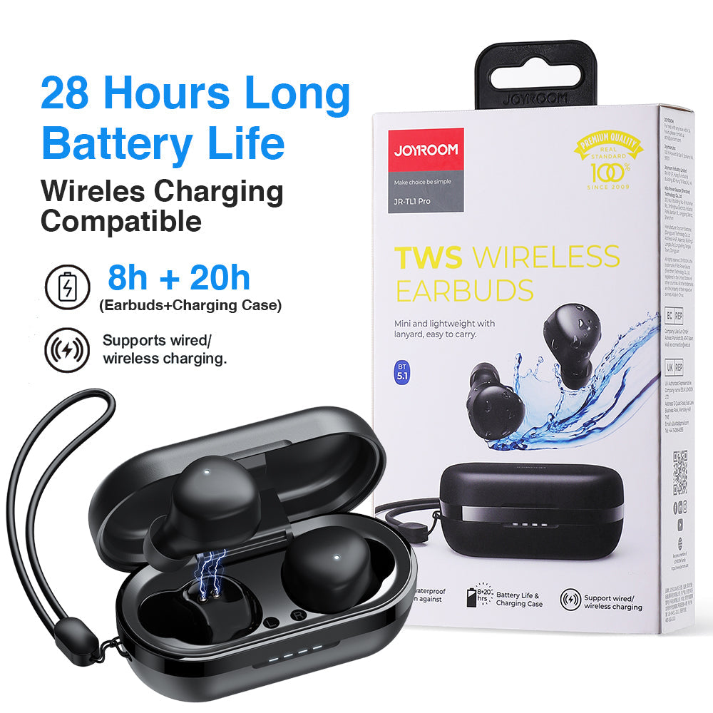 JOYROOM TL1 PRO TRULY STEREO WATERPROOF WIRELESS EARBUDS