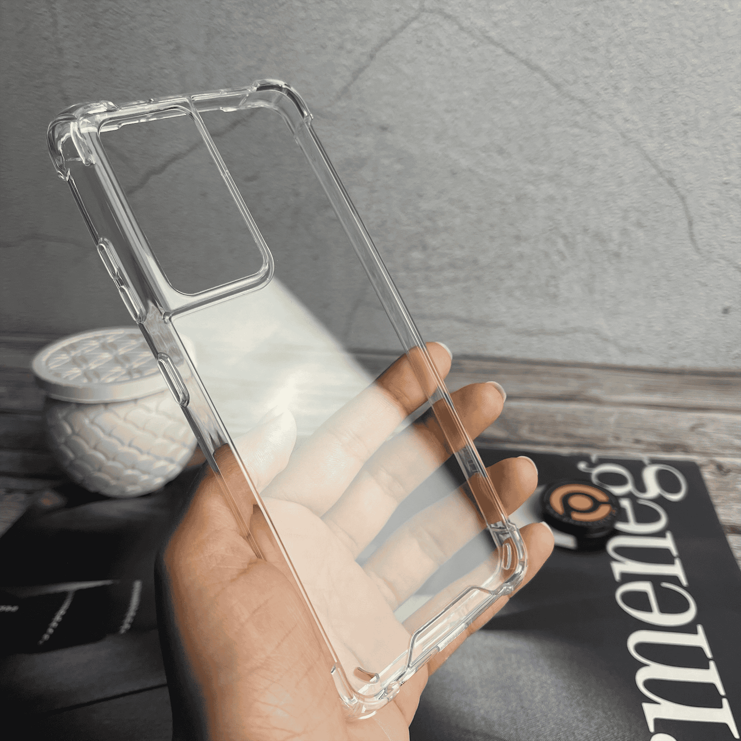 Vivo Y03 Anti Crash Shock Proof Transparent Case