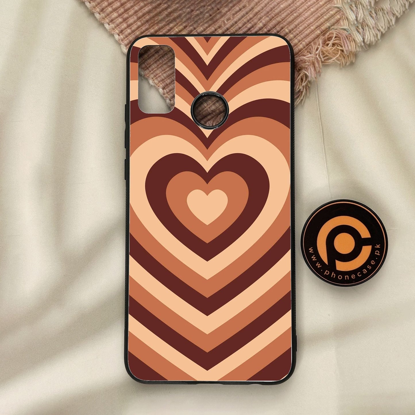 Honor 9X Lite - Heartbeat Design 2 - Premium Metal Printed Soft Bumper Shock Proof Case