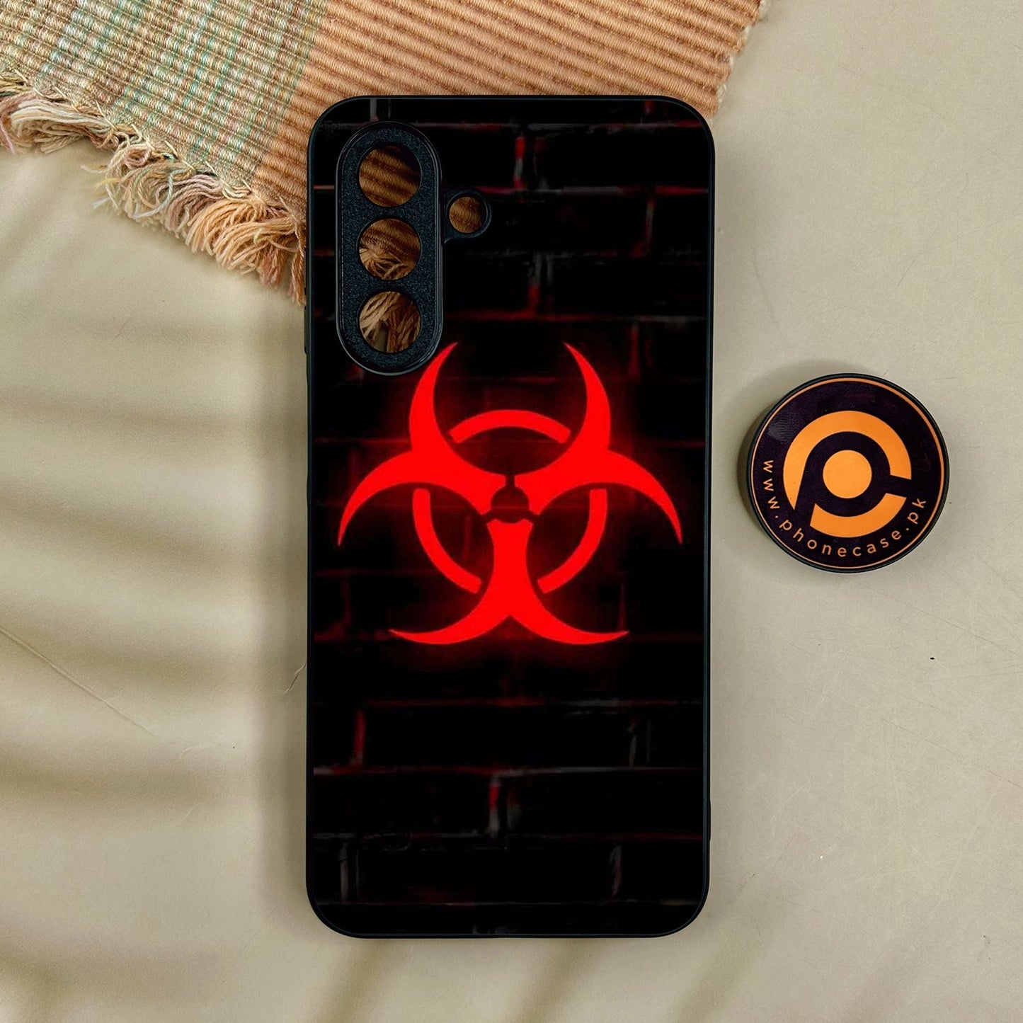 Samsung Galaxy A17 - Biohazard Design 6 - Premium Metal Printed Soft Bumper Shock Proof Case