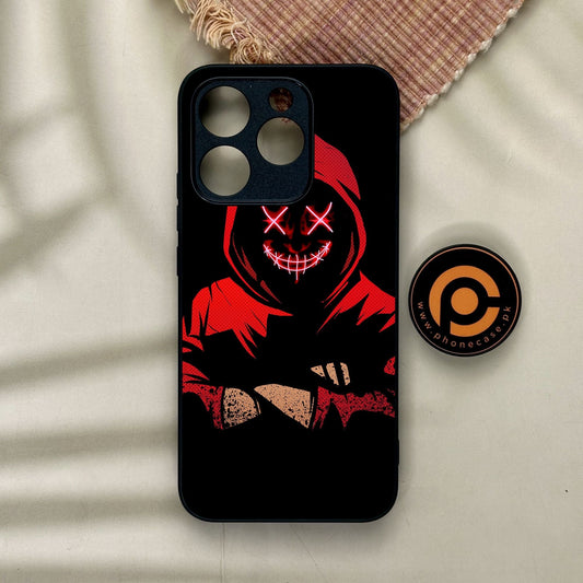 Realme 15T - Anonymous 2.0 Design 5 - Premium Metal Printed Soft Bumper Shock Proof Case