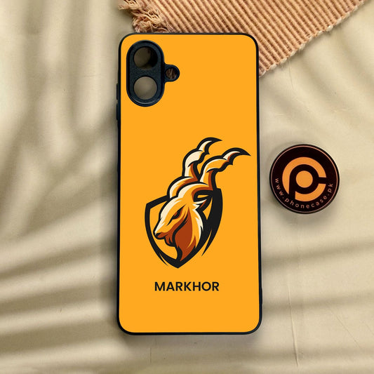 Samsung Galaxy A07 - Markhor Design 7 - Premium Metal Printed Soft Bumper Shock Proof Case