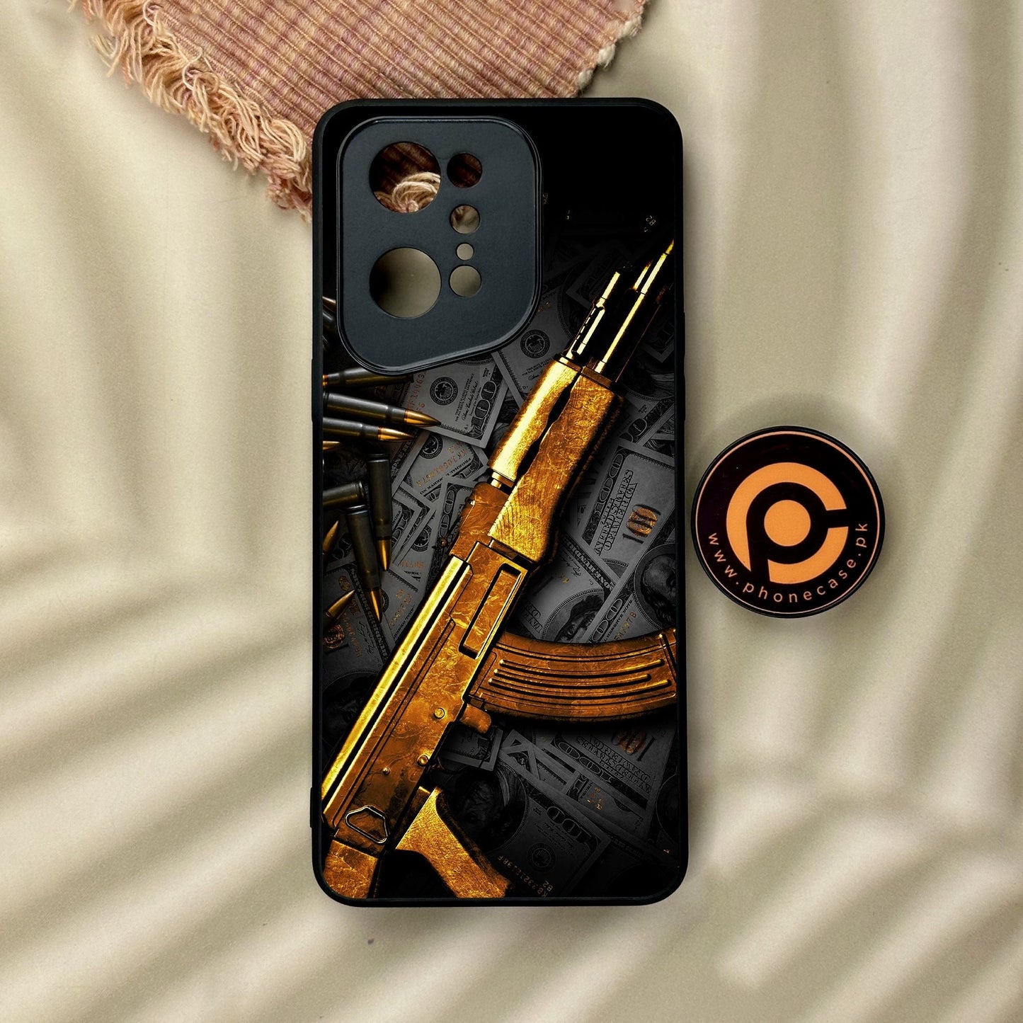 Oppo Find X5 Pro - Dollar Design 6 - Premium Metal Printed Soft Bumper Shock Proof Case