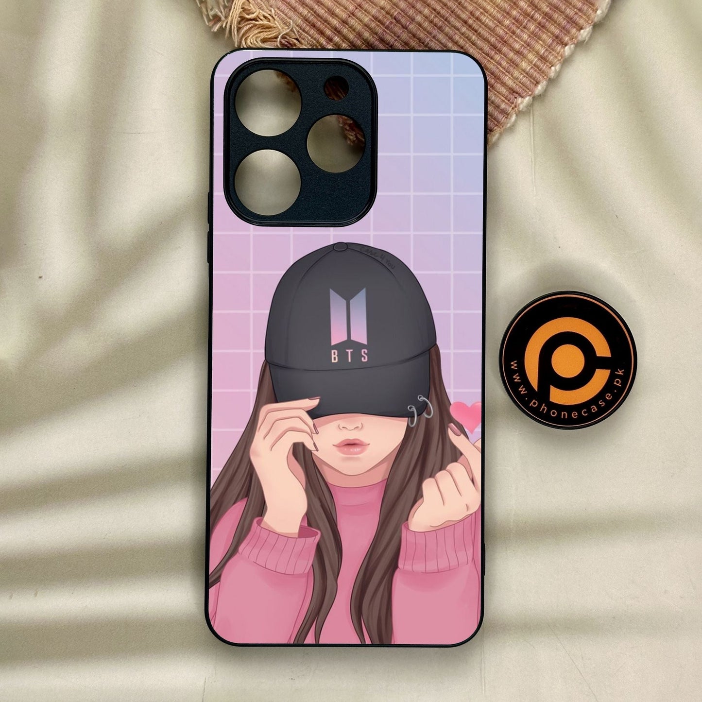 Realme Note 70 - Anime Girls Design 3 - Premium Metal Printed Soft Bumper Shock Proof Case