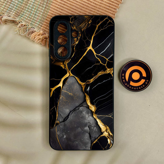 Samsung Galaxy A17 - Liquid Marble Design 6 - Premium Metal Printed Soft Bumper Shock Proof Case