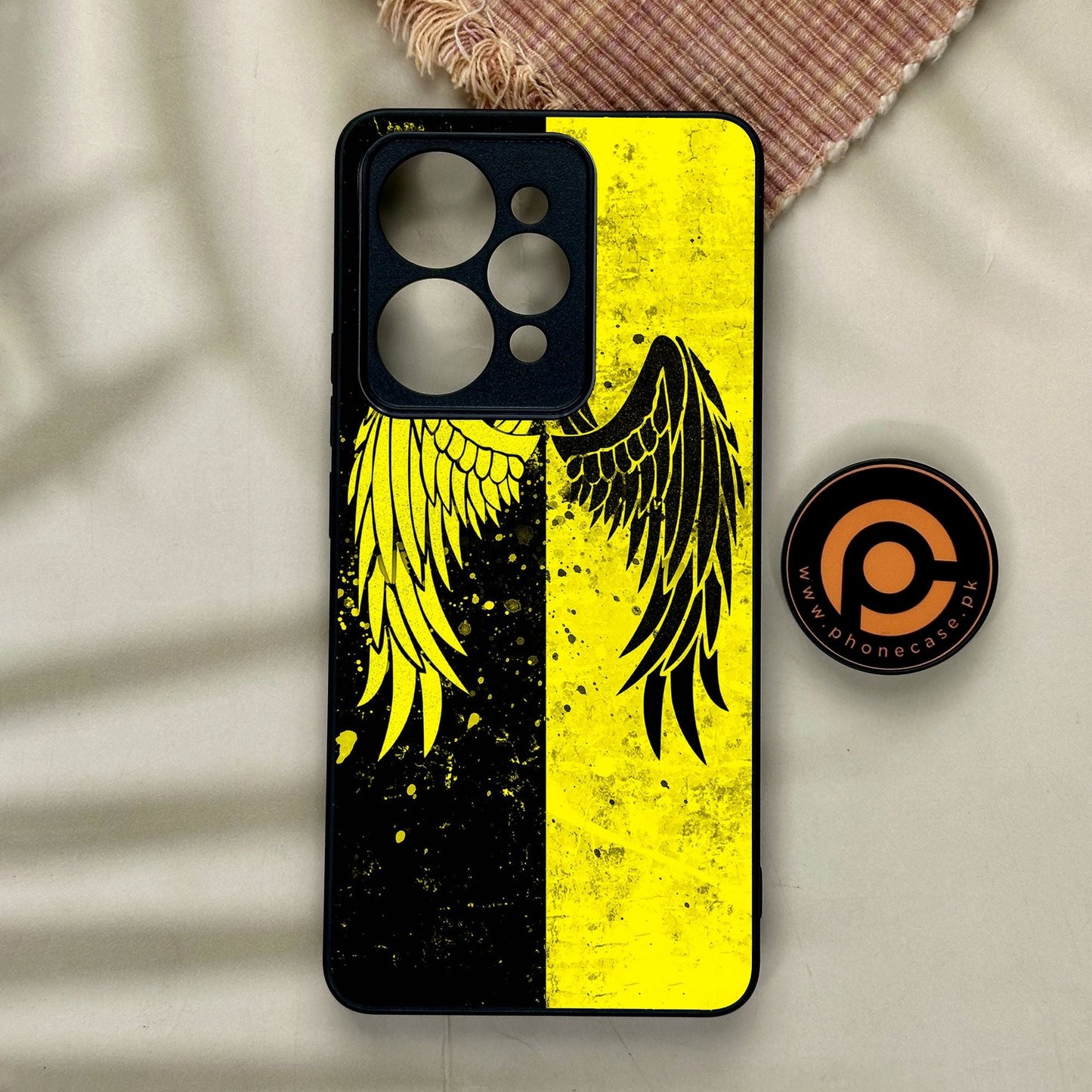 Realme 15 Pro - Angel 2.0 Design 1 - Premium Metal Printed Soft Bumper Shock Proof Case