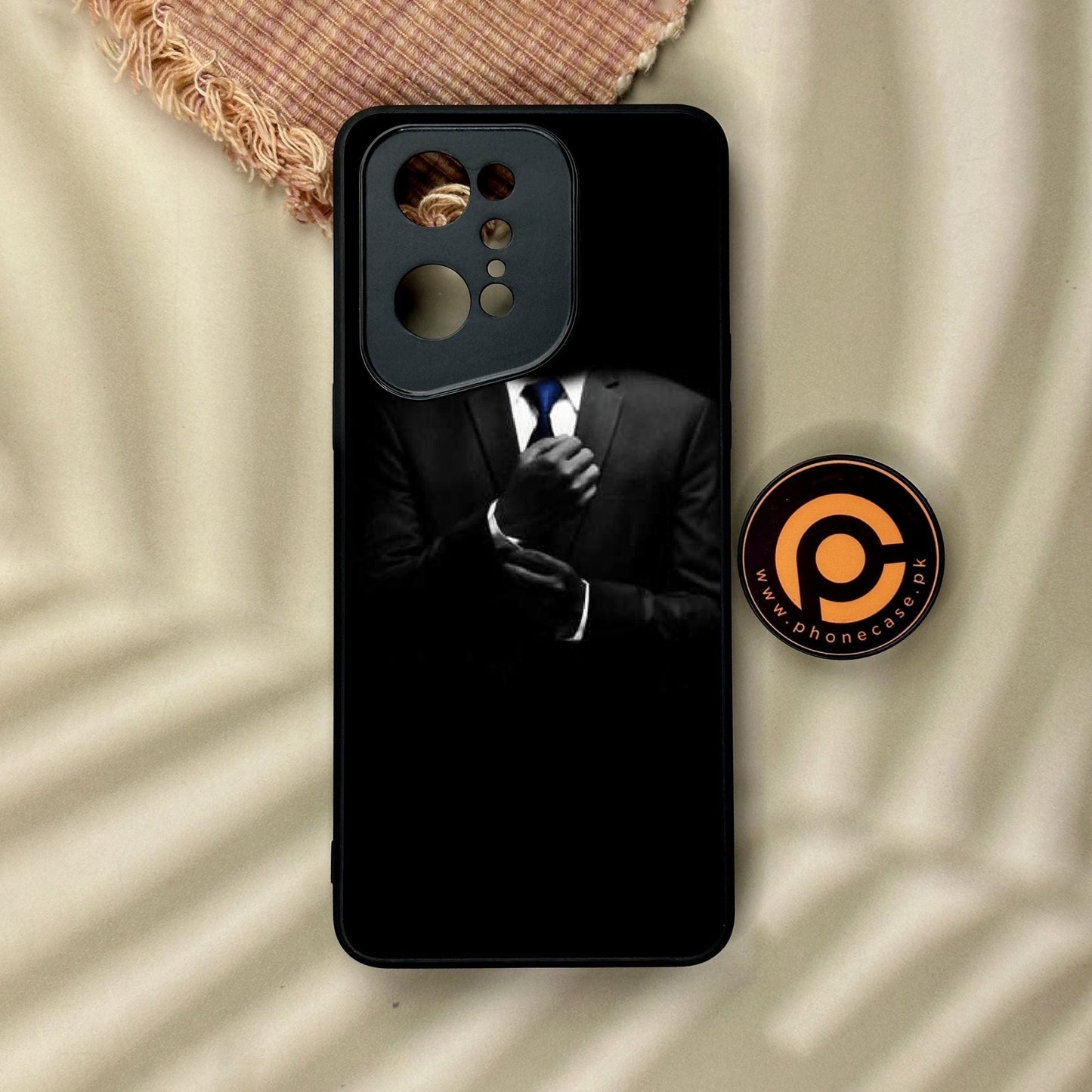 Oppo Find X5 Pro - Black Art Design 1 - Premium Metal Printed Soft Bumper Shock Proof Case