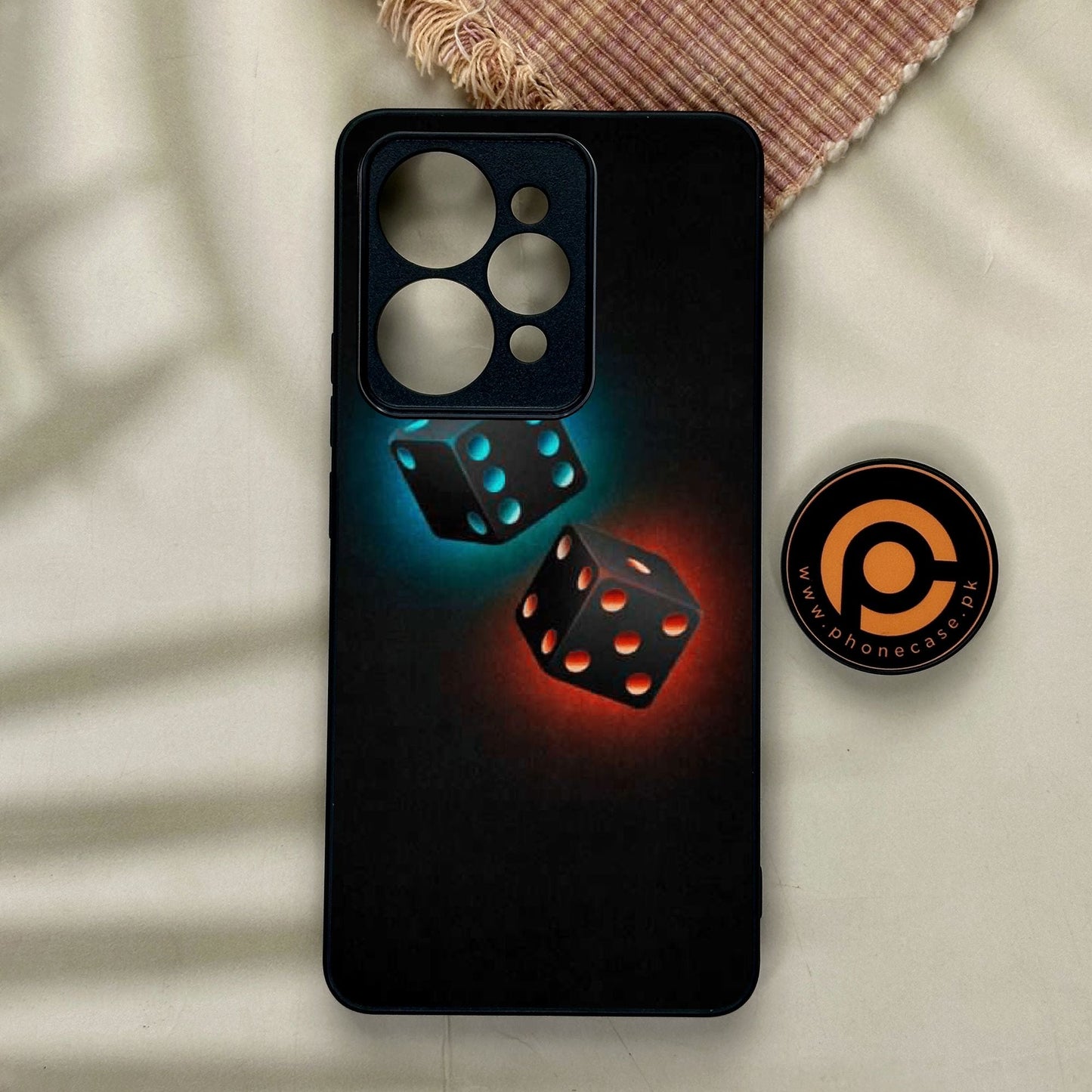 Realme 15 Pro - Black Art Design 4 - Premium Metal Printed Soft Bumper Shock Proof Case