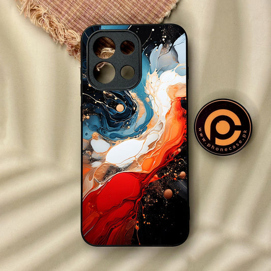 OnePlus 13T - Liquid Design 9 - Premium Metal Printed Soft Bumper Shock Proof Case