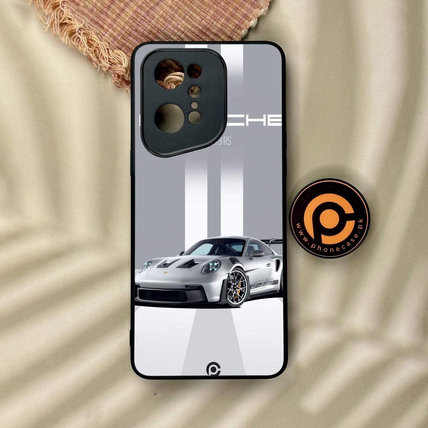 Oppo Find X5 Pro - Porsche Gt3 Rs Thrill - Premium Metal Printed Soft Bumper Shock Proof Case