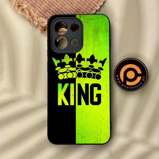 OnePlus 13T - King Design 3 - Premium Metal Printed Soft Bumper Shock Proof Case