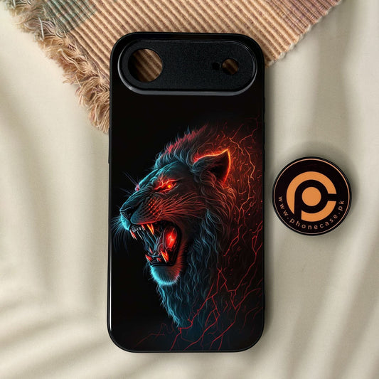 iPhone Air - Tiger 2.0 Design 6 - Premium Metal Printed Soft Bumper Shock Proof Case
