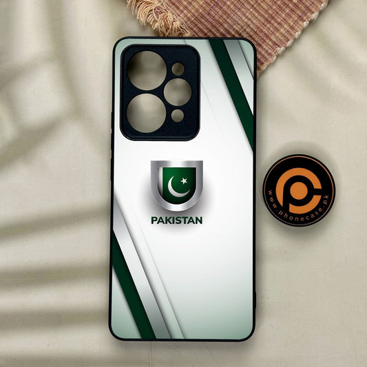 Realme 15 - Pakistani Flag Design 2 - Premium Metal Printed Soft Bumper Shock Proof Case