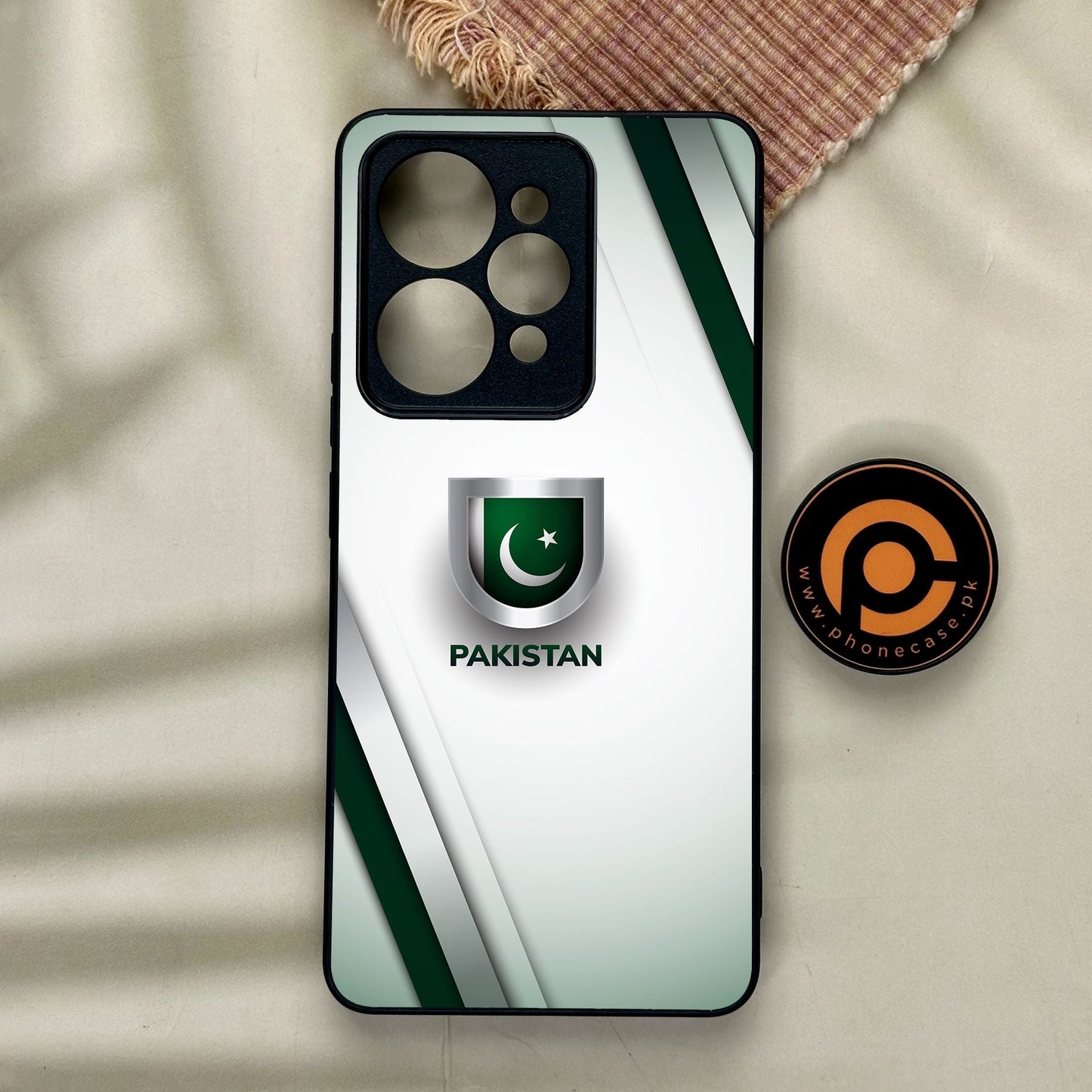 Realme 15 Pro - Pakistani Flag Design 2 - Premium Metal Printed Soft Bumper Shock Proof Case