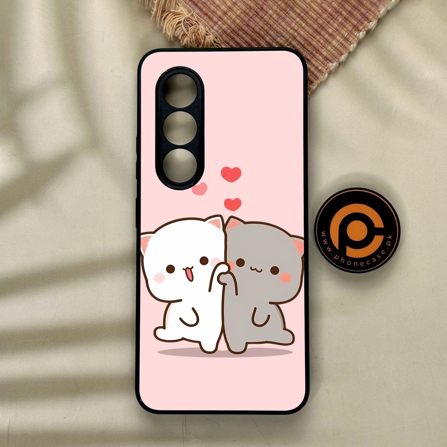 Itel S25 - Cute Bubu Dudu Design 6 - Premium Metal Printed Soft Bumper Shock Proof Case